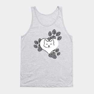 dog paws and claws Tank Top